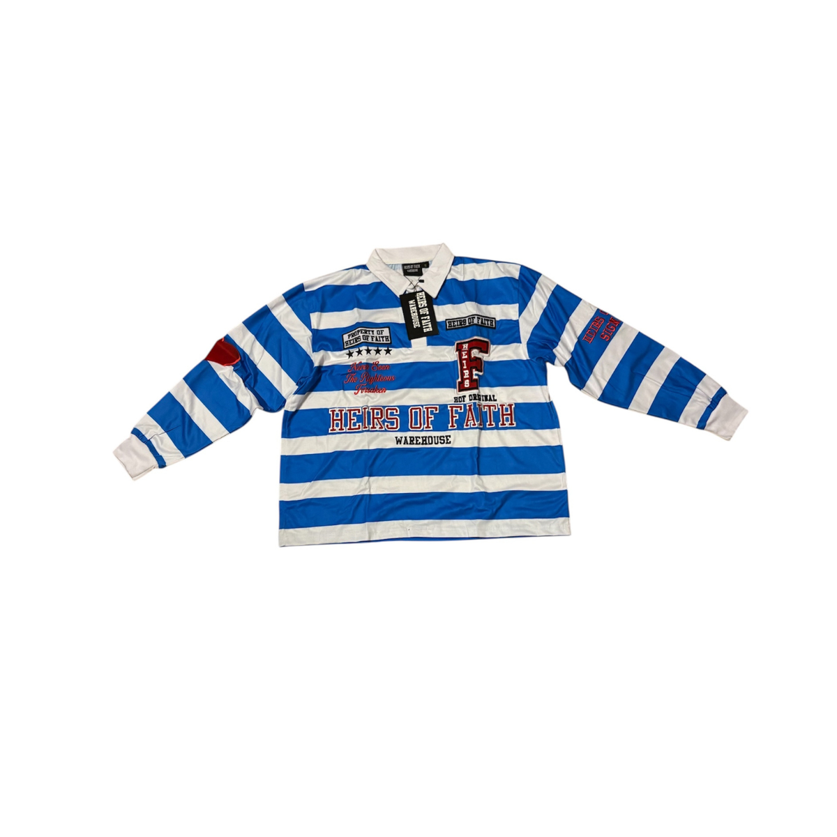 Heirs Of Faith Varsity Rugby Shirt – Signature Edition