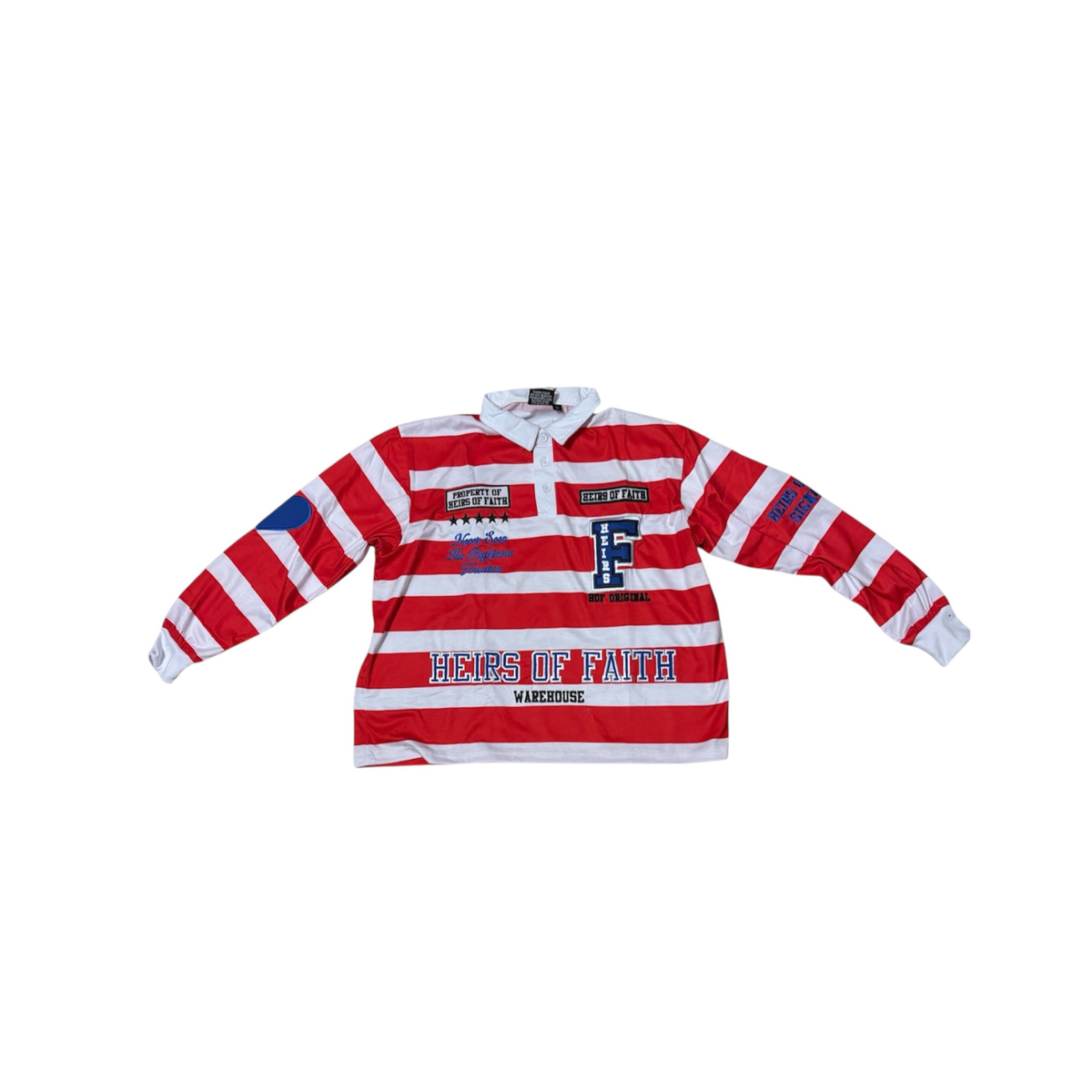 Heirs Of Faith Varsity Rugby Shirt – Signature Edition