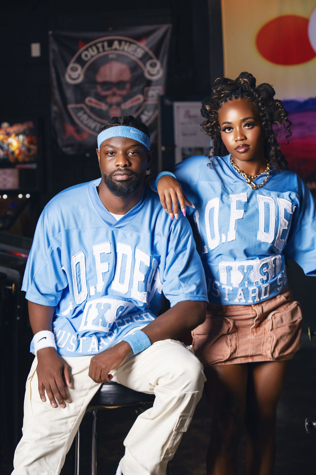 Heirs Of Faith Carolina blue mesh jerseys